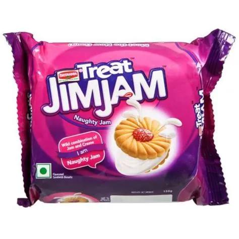 Jim Jam Cream Biscuits 120g - 2