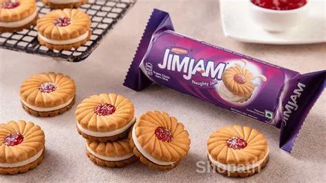 Jim Jam Cream Biscuits 120g - 3